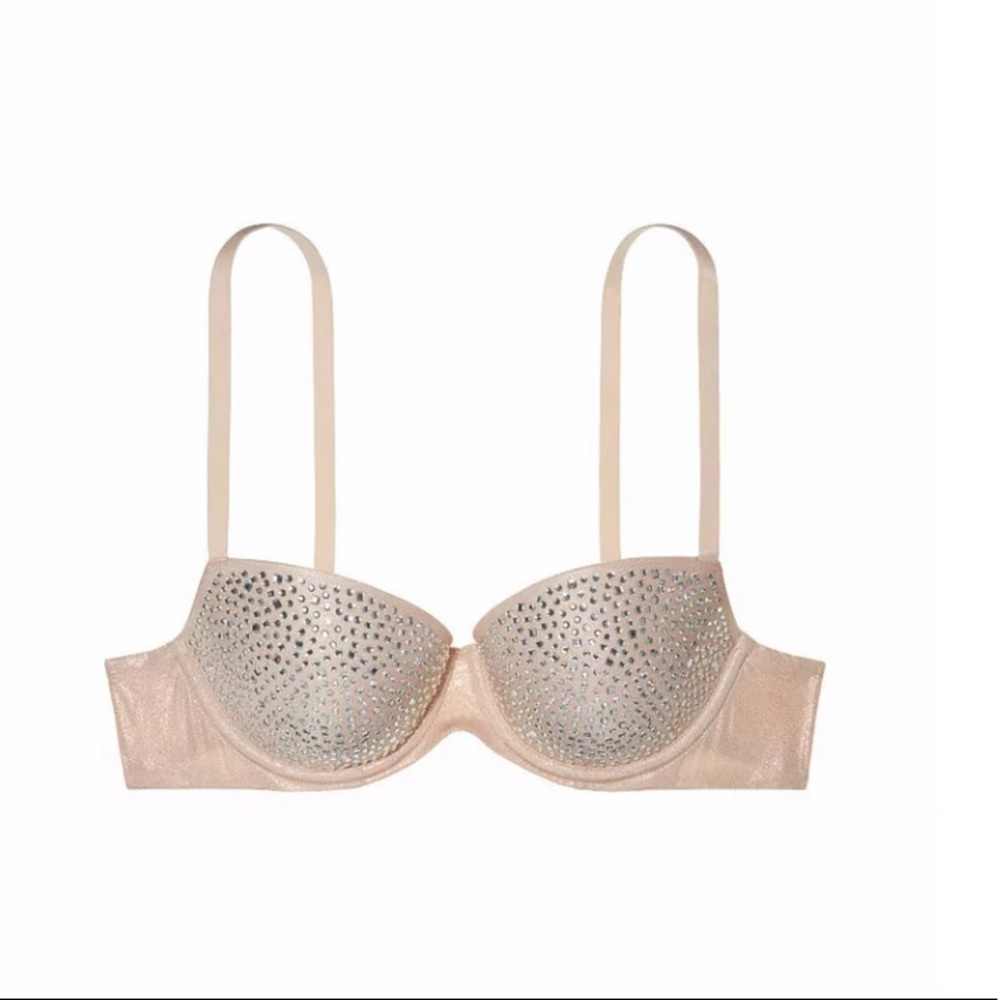 Victoria's Secret Dream Angels Crystal Nude Bra